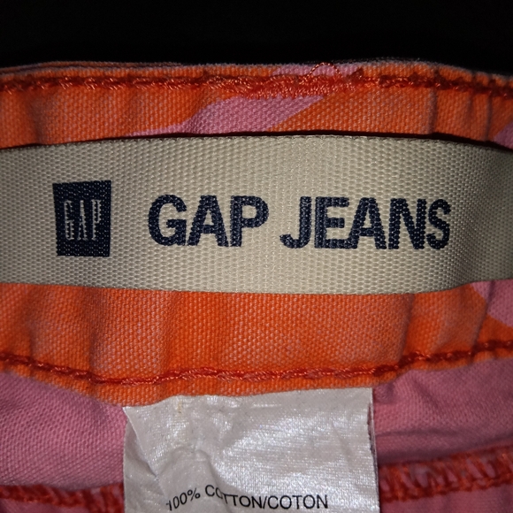 Orange & Pink Floral Skirt - Picture 3 of 4